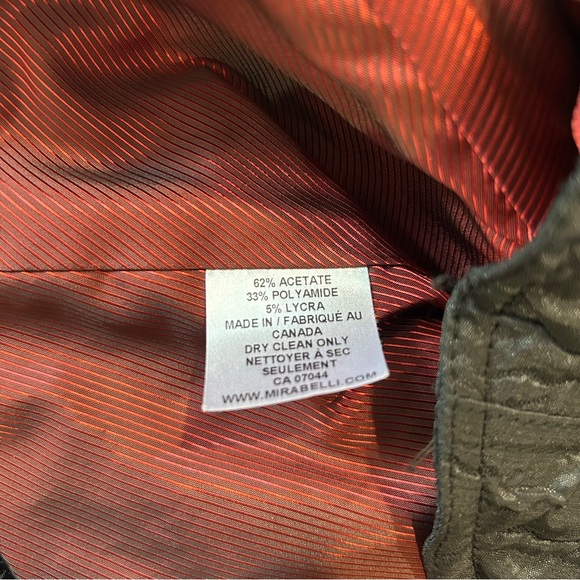 NWT Franco Mirabelli Plissé Statement Evening Jacket - Picture 14 of 14